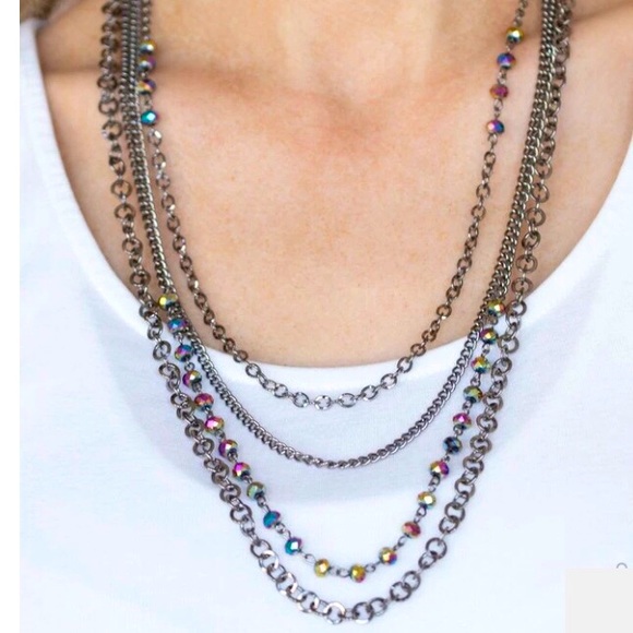 Paparazzi Oil Spill Necklace